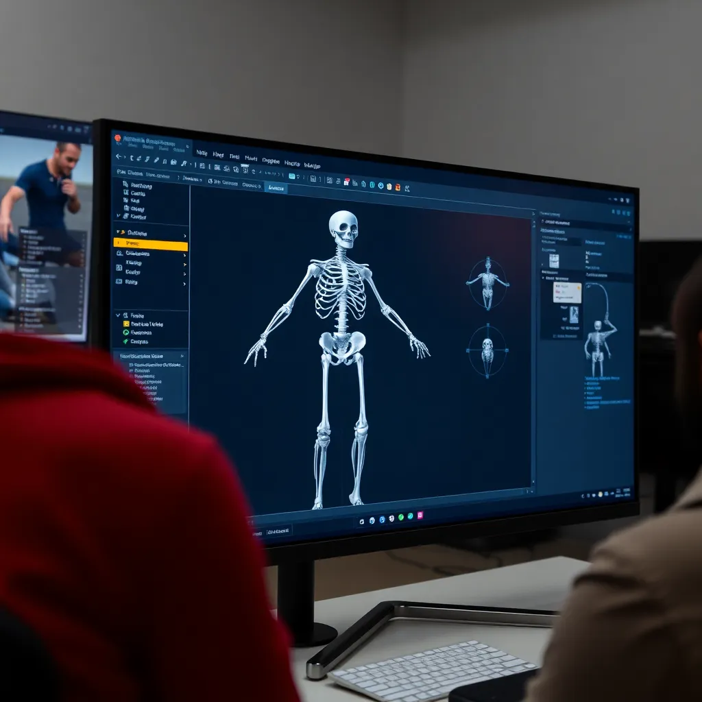 Artista de texturas pintando detalles en Substance Painter en estudio valenciano